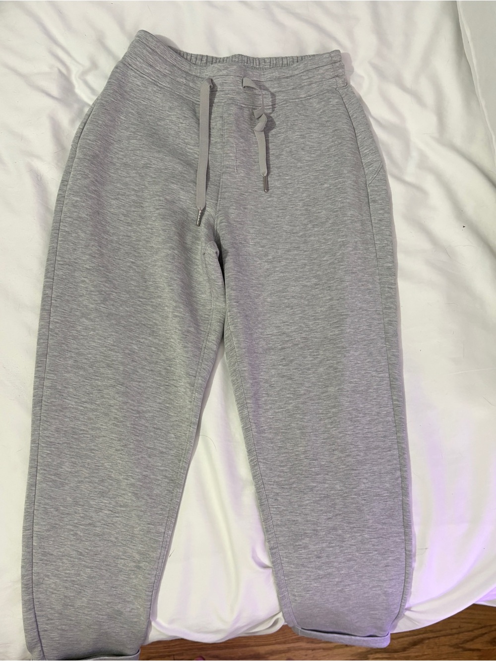 SPANX Light Gray Kids Sweatpants with Drawstring